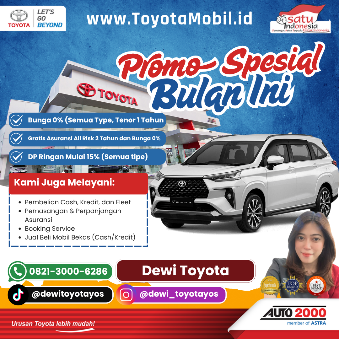 Promo Toyota Veloz Mei 2025 - Dealer Toyota Yos Sudarso Jakarta Utara